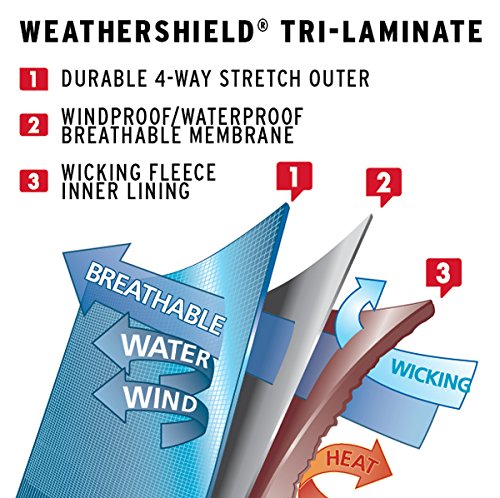Seirus Innovation 1425 Men's Original All-Weather Lighweight Form Fit - Winter Cold Weather Glove,Black,Medium
