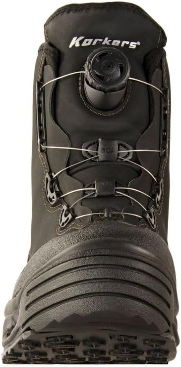 Korkers Men's Devil's Canyon Fishing Boots - Felt & Kling-On Soles | Durable Waterproof Design