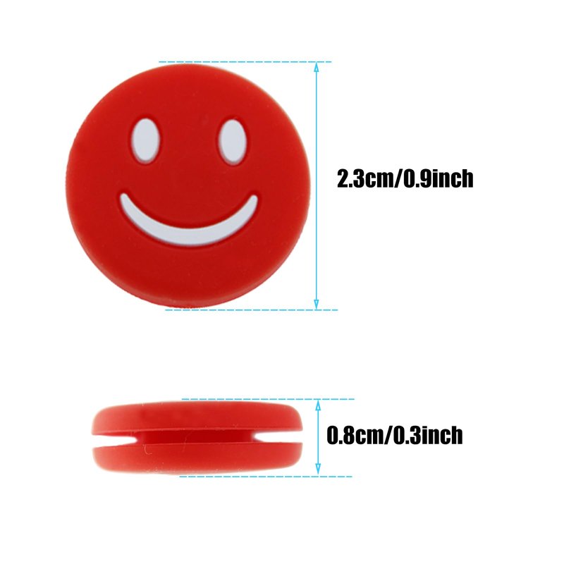 QKNUJAS 12PCS Tennis Vibration Racquet Dampeners with 6 Colors,Racket String Shock Absorber, Silicone Dampener Tennis Racquets,Cute Tennis Supplies