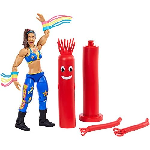 WWE NXT Takeover Elite Action Figure Bayley with Entrance Gear and Tube Man