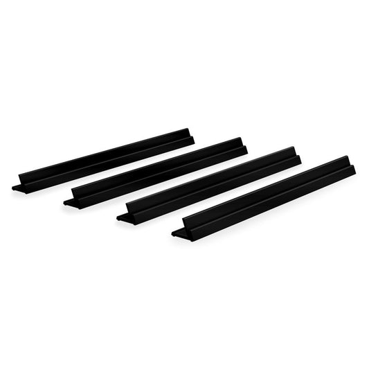 olnamo Hands Free Card Holder Stand, Non-Slip, 4 pieces, 13.4 Inches (34 cm), Made in Japan, for Card Games, Lightweight, TCG, (Black)
