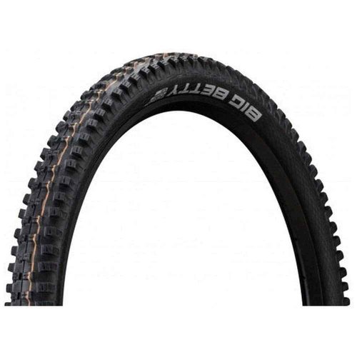 Schwalbe - Big Betty Downhill and Enduro Tubeless Folding Bike Tire | 29 x 2.6 | EvolutionLine, Addix Soft, Super Gravity | Black