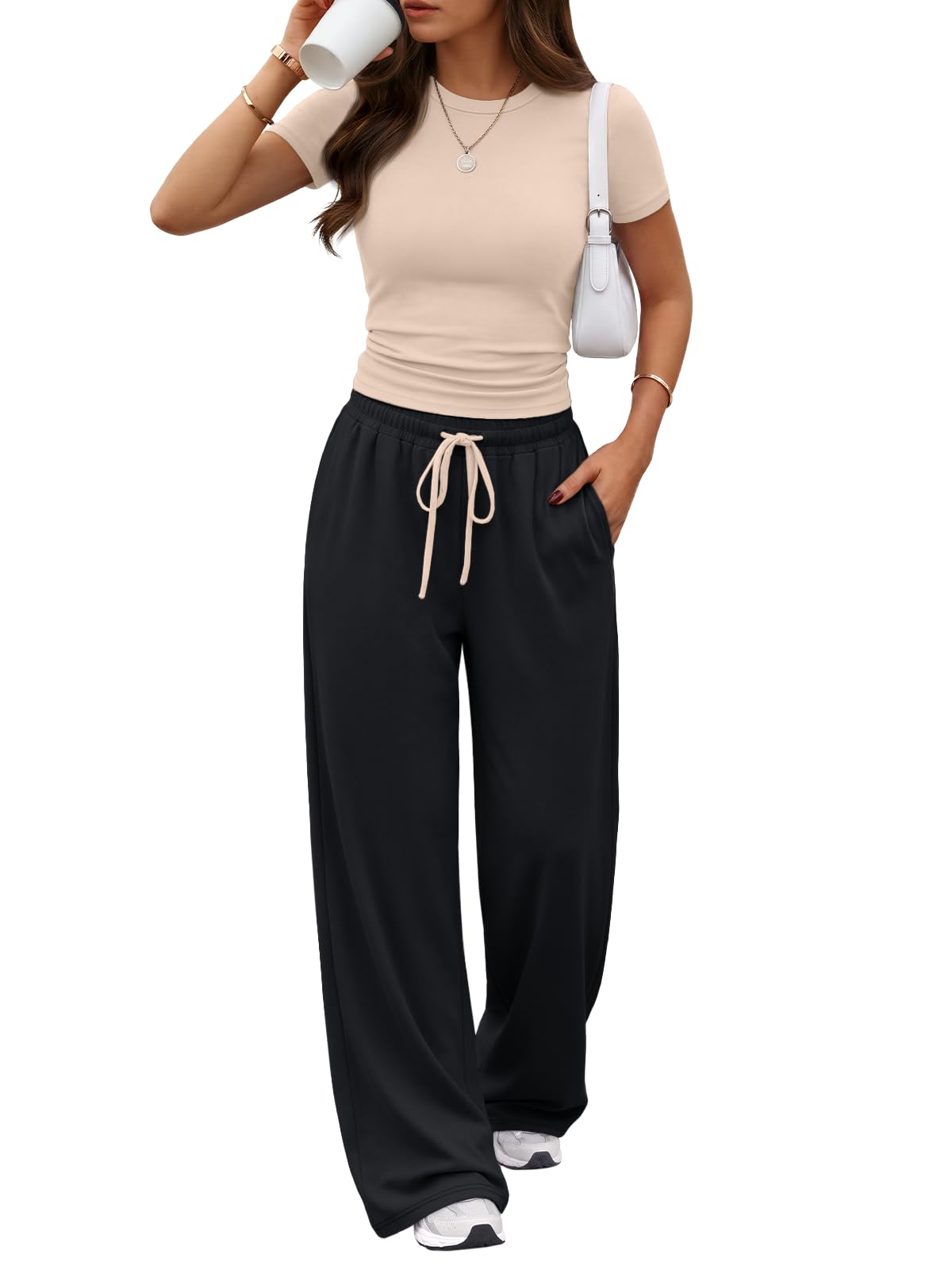 Trendy Queen Womens 2 Two Piece Set 2026 Summer Workout Vacation Gym Clothes Spring Fashion Lounge Matching Airport Travel Outfit Resort Wear Fitness Athleisure Clothing