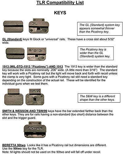 Streamlight 69266 TLR-1 HL 1000-Lumen Mounted Weapon Light with Rail Locating Keys, Flat Dark Earth