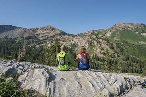 TETON Sports TrailRunner 2 Hydration Pack; 2-Liter Hydration Backpack with Water Bladder; for Backpacking, Hiking, Running, Cycling, and Climbing (Red)