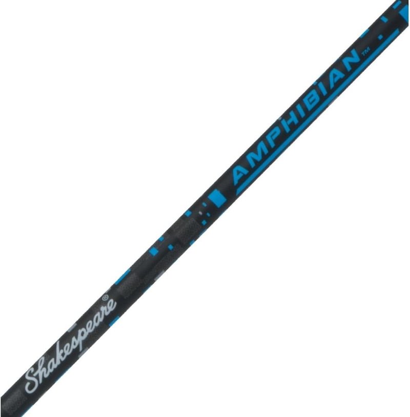 Shakespeare Amphibian Spinning Combo - Versatile Fishing Rod and Reel Set for Freshwater & Saltwater