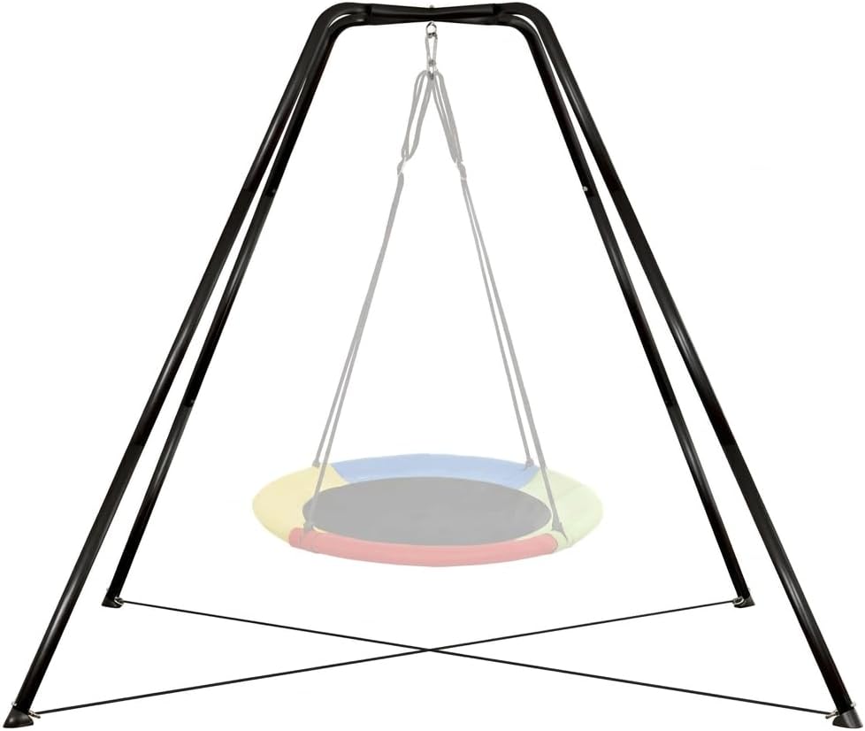 Swing Stand for Kids - Heavy Duty Metal Frame for Indoor & Backyard Use | 330LBS Capacity, Anti-Rust Design