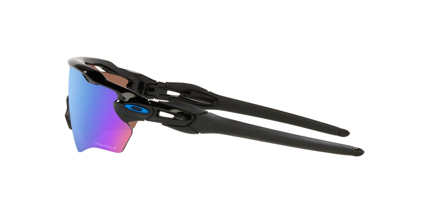 Oakley Youth Oj9001 Radar Ev Xs Path Rectangular Sunglasses, Polished Black/Prizm Deep Water Polarized, 31 mm