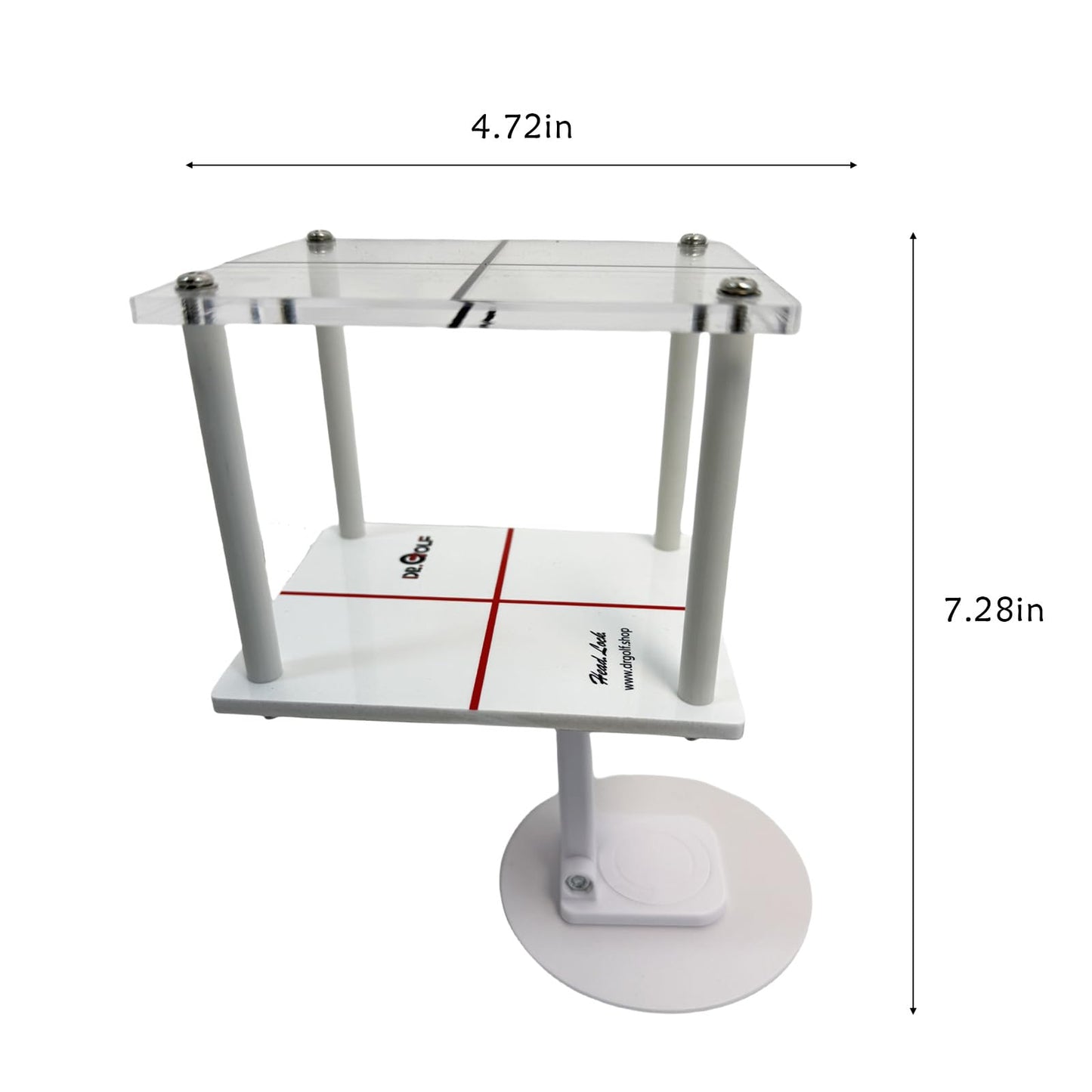 Golf Swing Trainer for Head Movement - Patented Head Lock Training Aid, PGA Recommended for Consistency & Accuracy