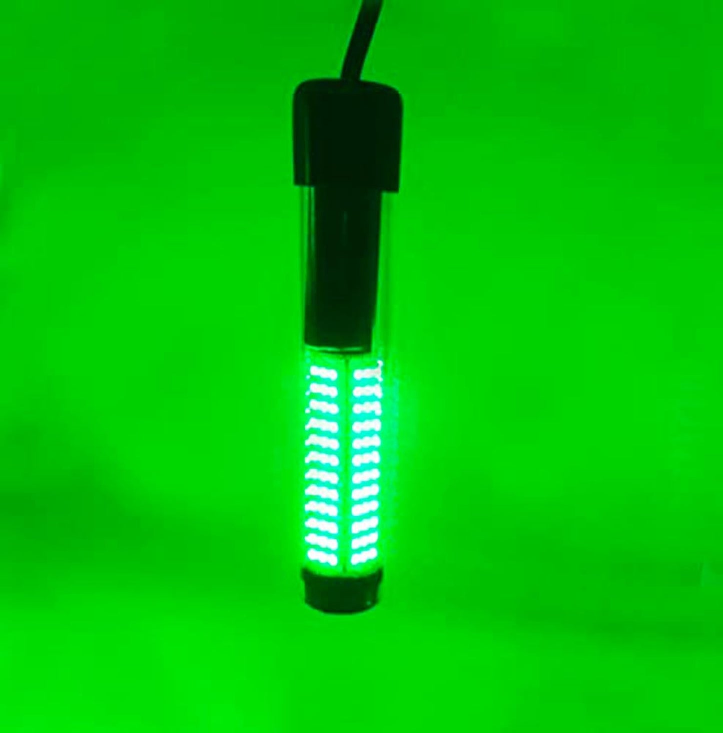 SAMDO IP68 12V LED Underwater Fishing Light 1080 Lumens Fish Attracting Lights, Night Fishing Light 10.8W Upgraded