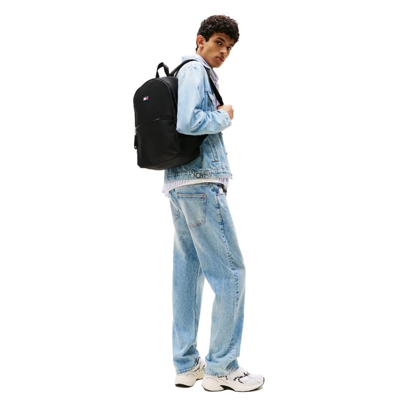 Tommy Jeans Mens Urban Backpack, Black