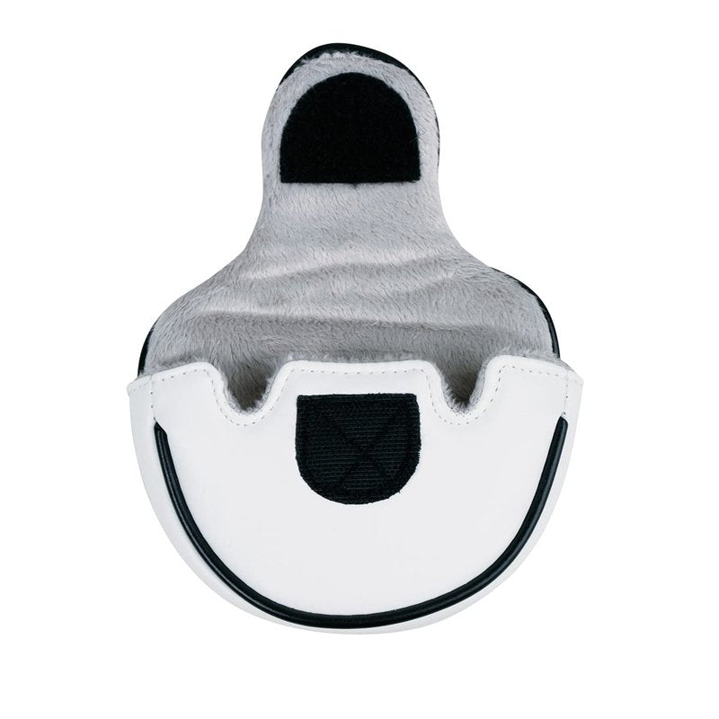 Hireko Golf White Half Mallet Putter Head Cover