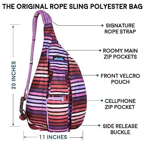 KAVU Rope Sling - Compact Lightweight Crossbody Bag