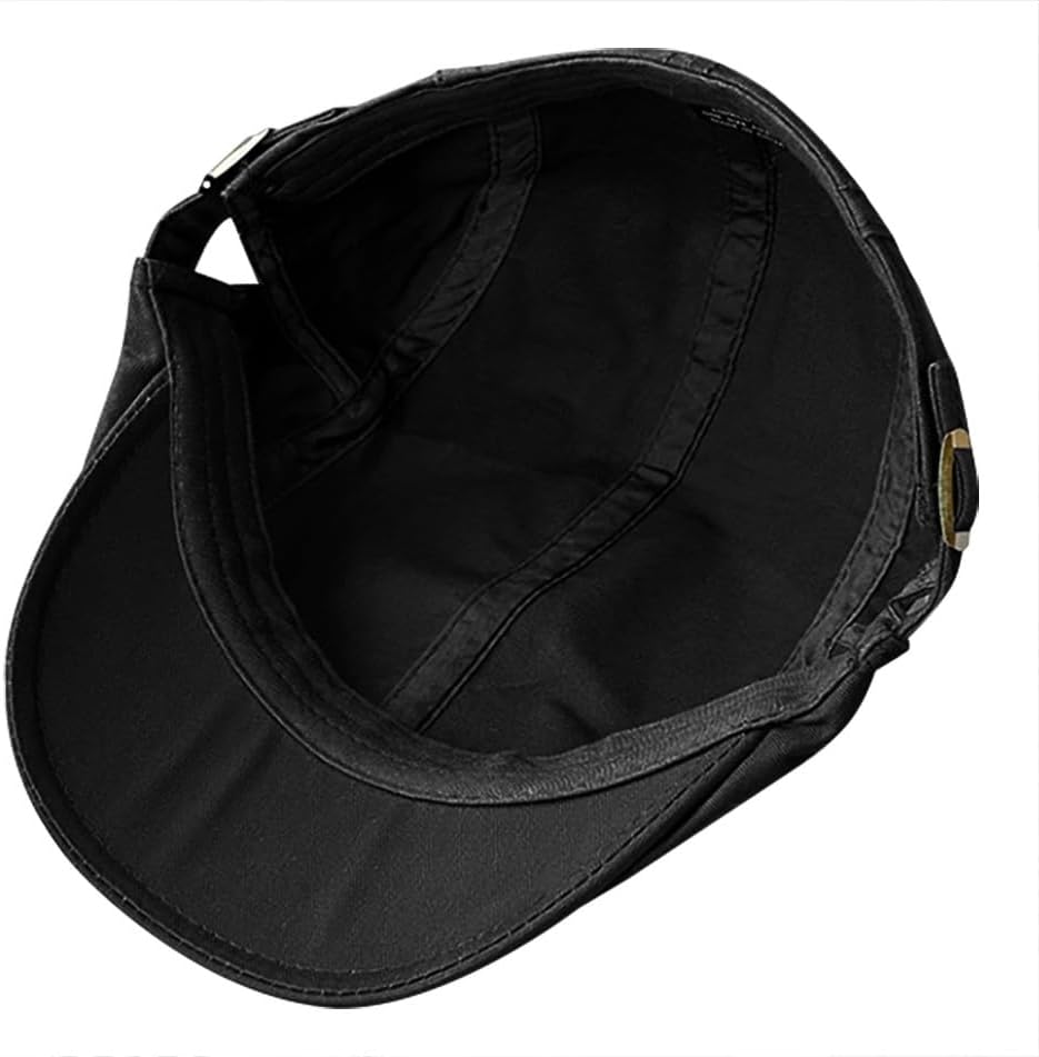 Mens Newsboy Cap - Cotton Ivy Hat for Driving | Stylish Beret Design