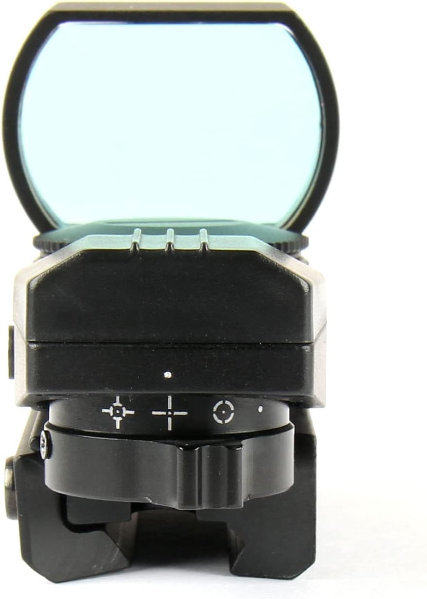 TACFUN Red Reflex Sight - 4 Reticles for Precision Shooting | 3/8" Dovetail Mount