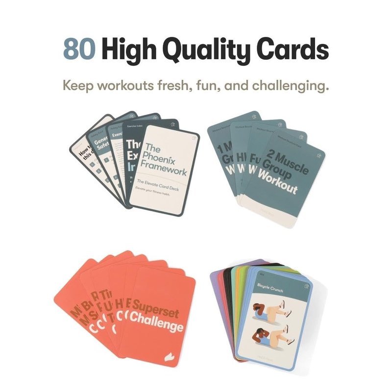 Bodyweight Phoenix Framework: Home Workout Series - Complete Fitness System with Transformation Journal, Elevate Card Deck, Burndown Tracker, Digital Vault Access, and Accountability System -