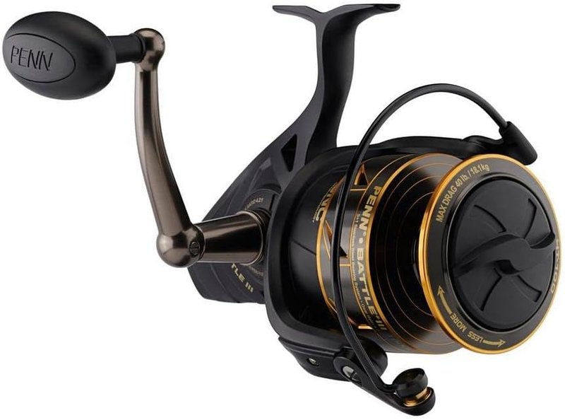 Battle IV Spinning Fishing Reel - Lightweight, Durable Design for Freshwater & Saltwater Fishing