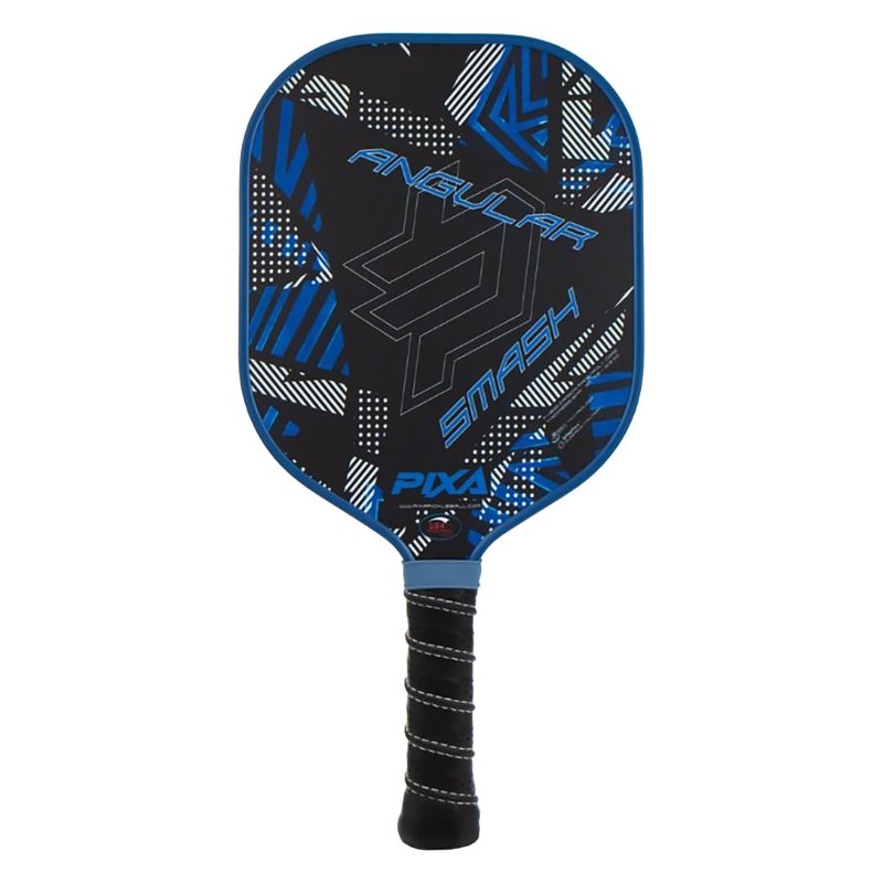 AngSmash T300 Carbon Fiber Pickleball Paddle – Grit-Textured Surface for Spin & Control, Polypropylene Honeycomb Core, Tennis-Length Handle, Lightweight, USAPA Approved – PIXA Pickleball