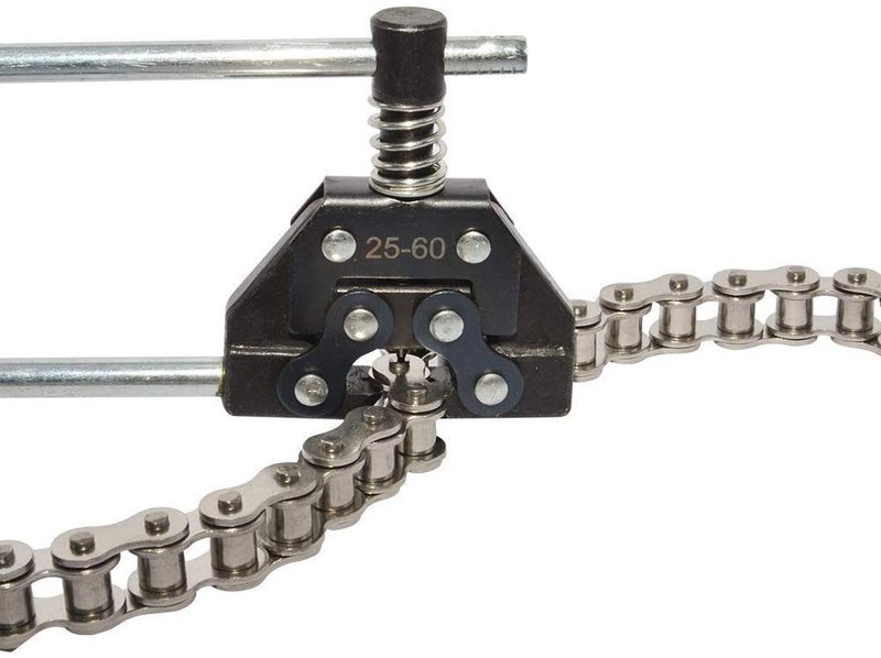 AZSSMUK Roller Chain Breaker Detacher Tool for Size #25#35#41#40#50#60 415H,428H, 520,530 Motorcycle Bicycle Go Kart Chains Replacement