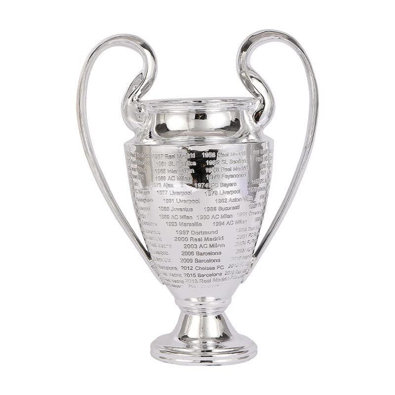 Yiwoop 2024 12in 2024 Champions Trophy Soccer Trophy Awards Cup Football Cup Fans Souvenir（ Engraving Champion Team Name）