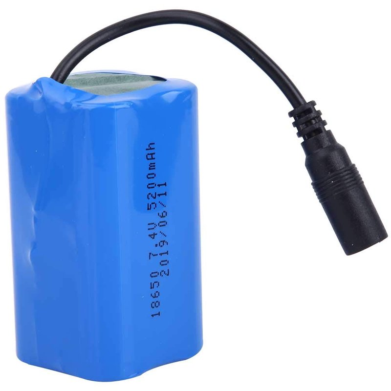 Alomejor RC Boat Battery, high Capacity Upgrade Long Lasting Fishing Bait Boat Battery for Anglers Recreational boaters Outdoor