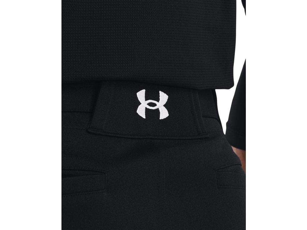 Under Armour Men's Utility Baseball Knicker 22, (001) Black / / White, Medium