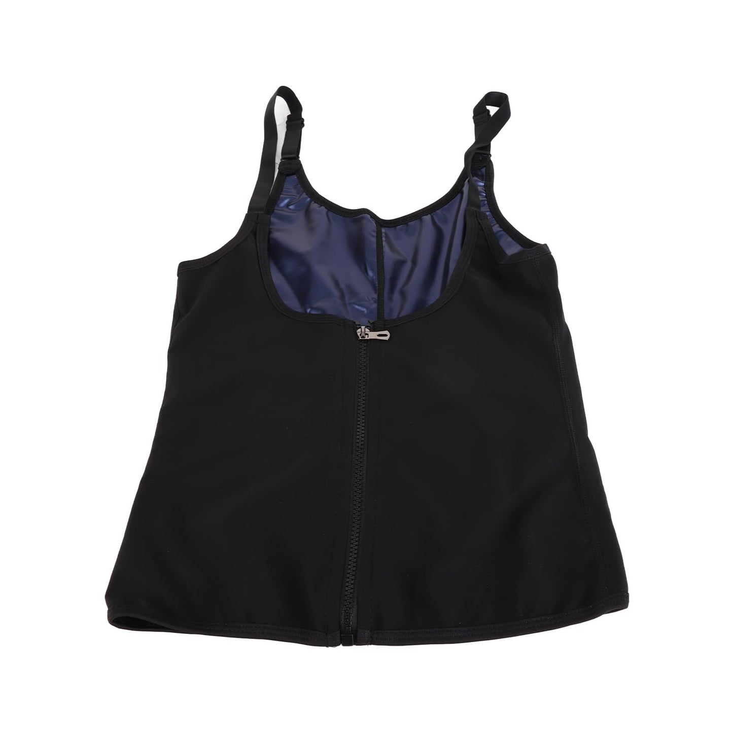 FILFEEL Women Waist Trainer Vest, Zipper Fitness Body Shaper Sweat Breathable Fat Burning Shapewear