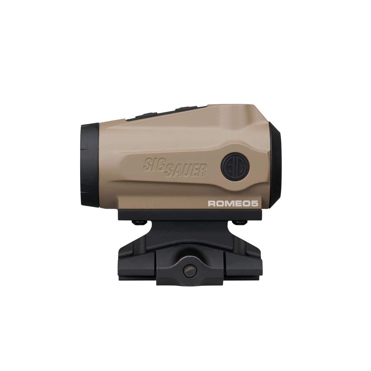 SIG SAUER ROMEO5 GEN II 1x20mm Compact Durable IPX-7 Waterproof Rifle Shooting Sight, Parallax-Free Optical Design, 12 Illumination Settings - GEN II Red Dot Sight - FDE (SOR5111)