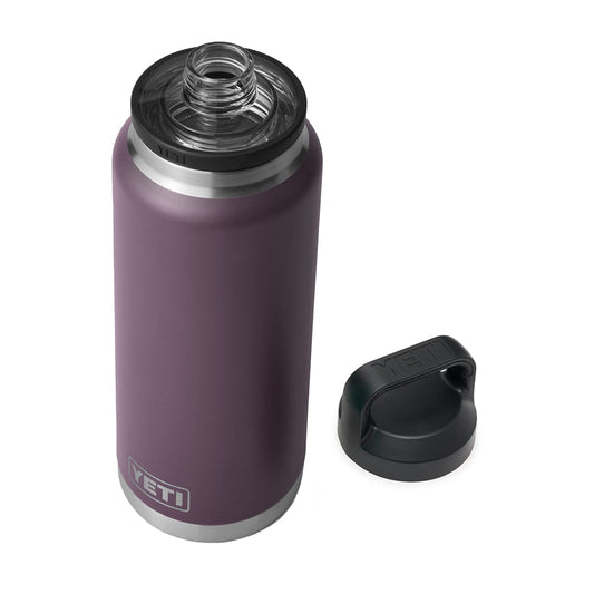 YETI Rambler 36 oz Bottle, Vacuum Insulated, Stainless Steel with Chug Cap, Nordic Purple