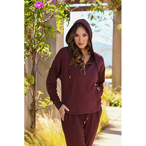 La Blanca womens Hooded Sweater