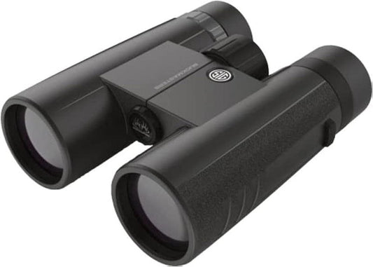 SIG SAUER 10x42mm Waterproof Binoculars - Fogproof, Multi-Coated Lenses | Black Roof Prism Design