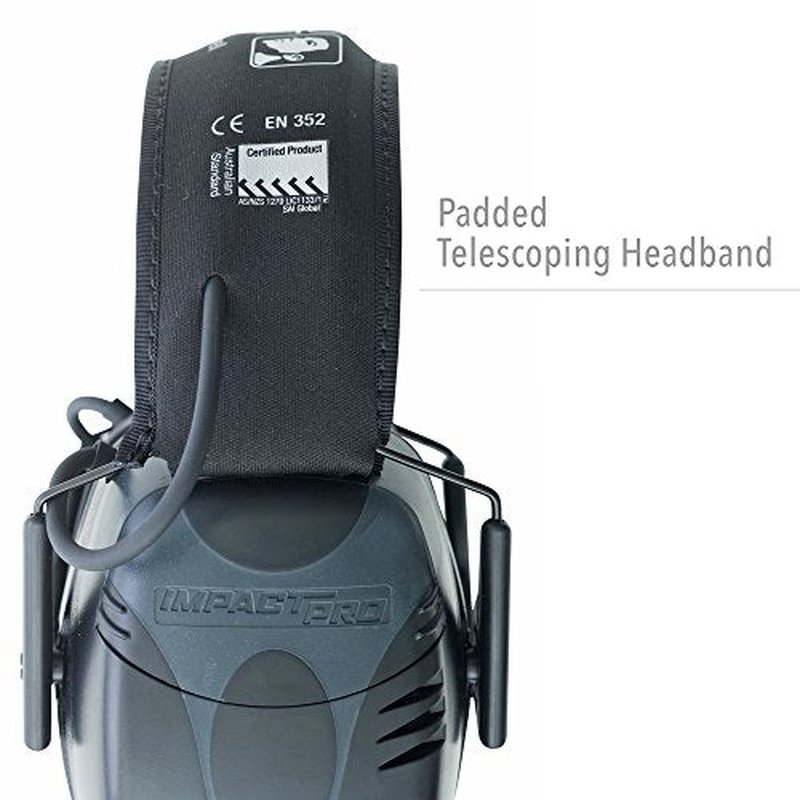 Howard Leight by Honeywell Impact Pro Sound Amplification Electronic Earmuff (R-01902)