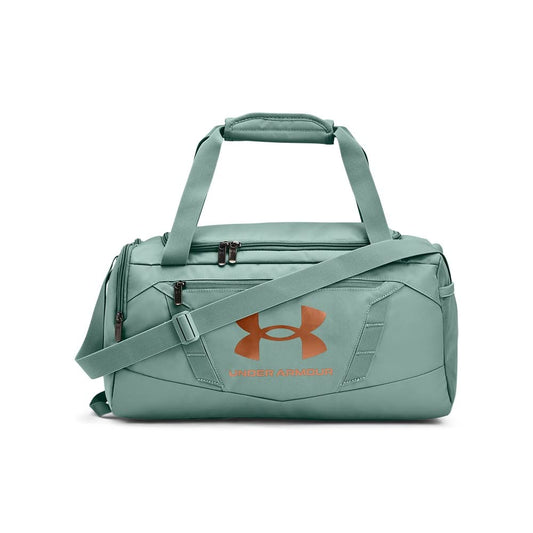 Under Armour Unisex-Adult Undeniable 5.0 Duffle , (177) Fresco Green / Fresco Green / Metallic Light Copper , One Size Fits Most