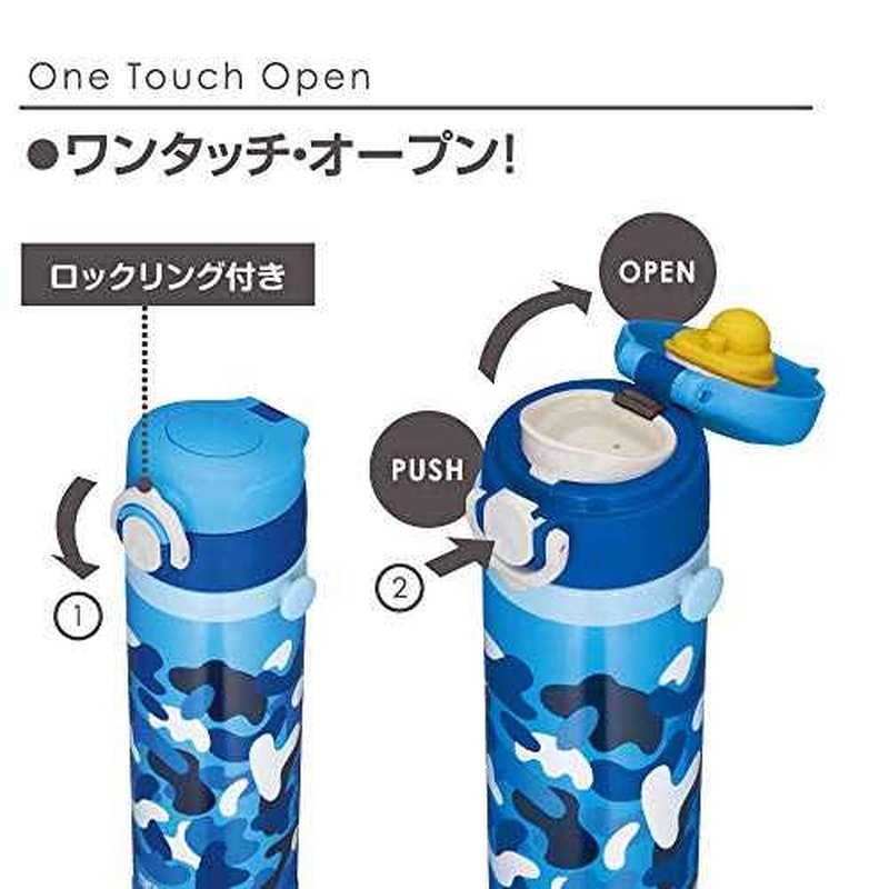 Thermos JOI-500 BL Vacuum Insulated Kids Mobile Mug, 16.9 fl oz (500 ml), Blue