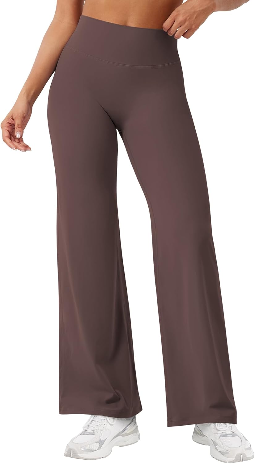 Ease Workout Leggings for Women - No Front Seam High Waist Yoga Pants | Sizes 29" to 35"