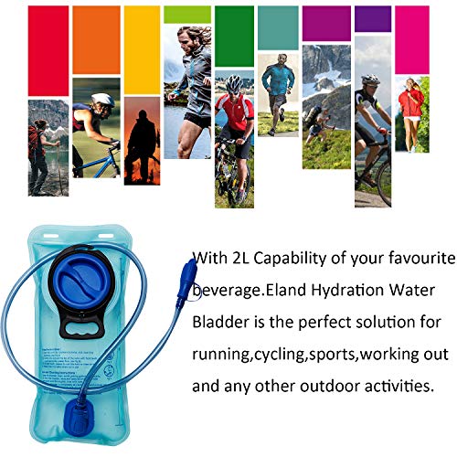 Outdoor Hydration Bladder, 2 Liter Leak Proof Water Bladder, Water Reservoir for Hydration Pack