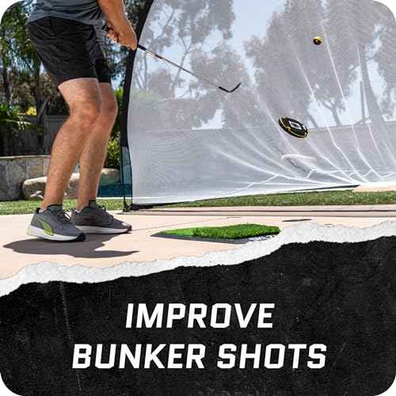 SKLZ Bunker Caddie Golf Training Aid: Perfect Your Bunker Shots with Precision & Style, 3 Discs Included