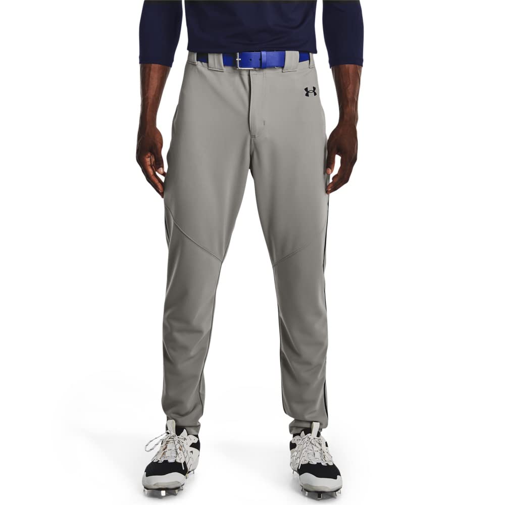 Under Armour Men's Utility Baseball Straight Leg Pant Pipe 22, (082) Baseball Gray/Midnight Navy/Midnight Navy, XX-Large