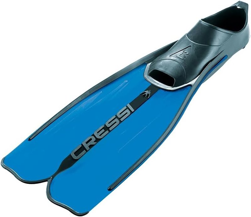 Cressi Adult Snorkeling Fins - Lightweight Full Foot Design for Optimal Thrust | Made in Italy