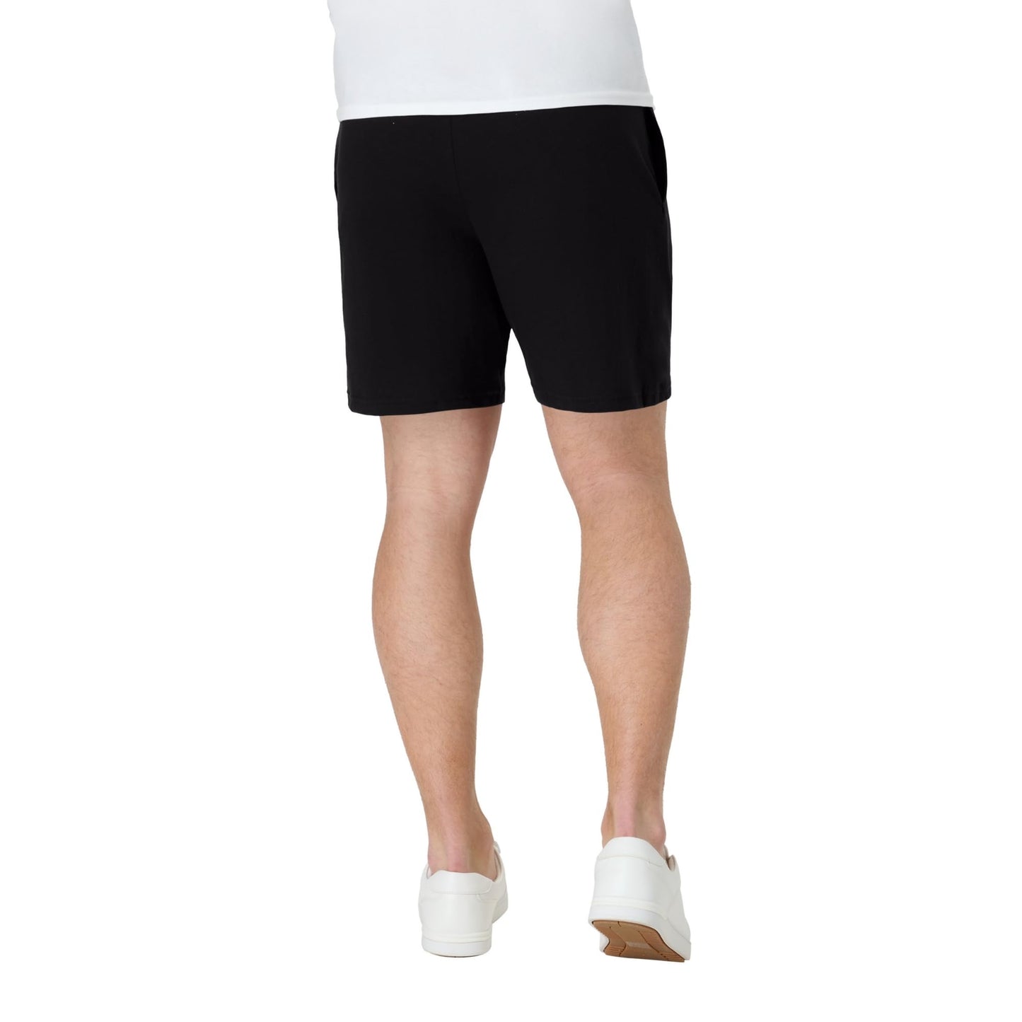 Hanes Men's Jersey With Pockets Short, Black, 3X-Large US