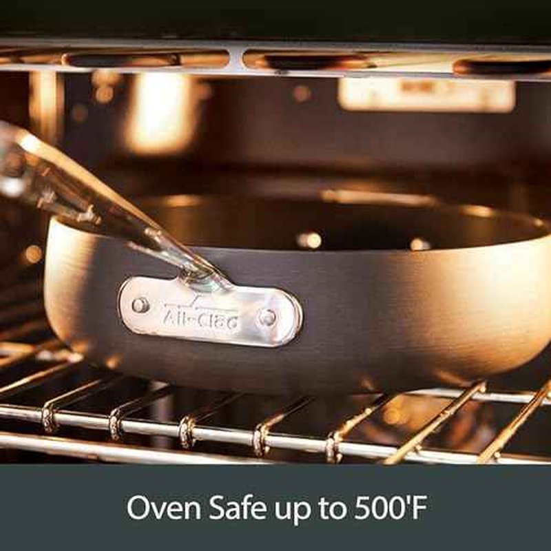 All-Clad HA1 Hard Anodized Nonstick Grill/Griddle Pan 13x20 Inch Oven Broiler Safe 500F Pots and Pans, Cookware Black