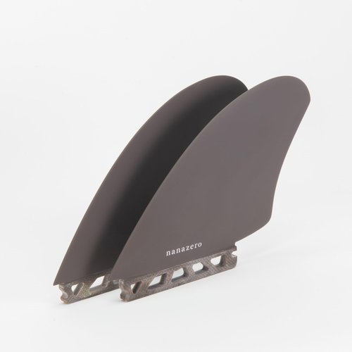 nanazero Honeycomb Keel fin II Single tab Brown
