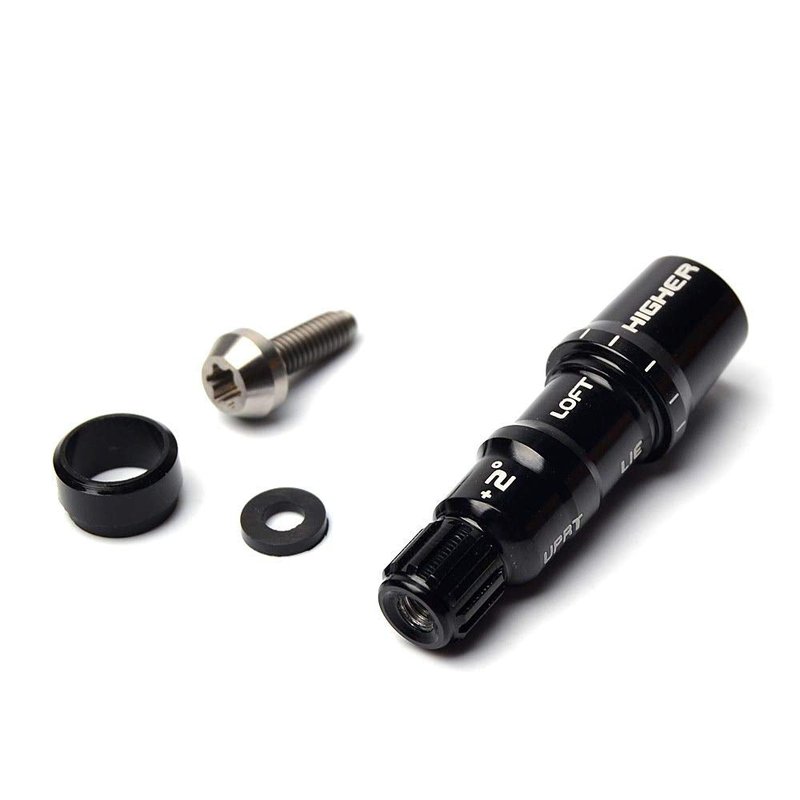 GOOACTION Golf Shaft Sleeve Adapter for 2016 M2 Driver Club ±2.0 Degree .350 RH Adapter Black 1pc