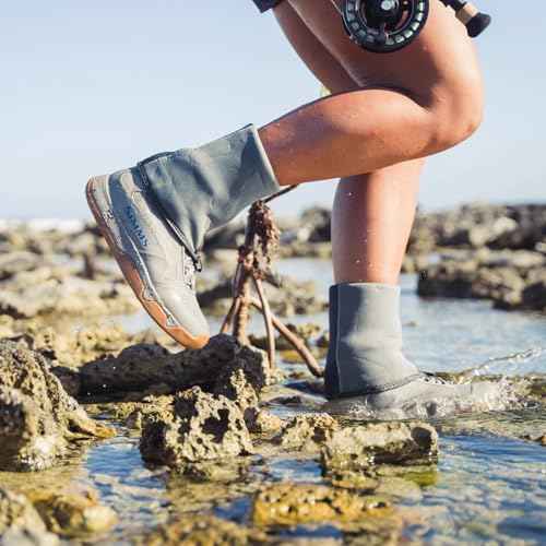 Simms Guide Guard Neoprene Wading Socks for Fly Fishing - Unisex, Abrasion-Resistant, 3.5mm Neoprene, Sizes XS-XL