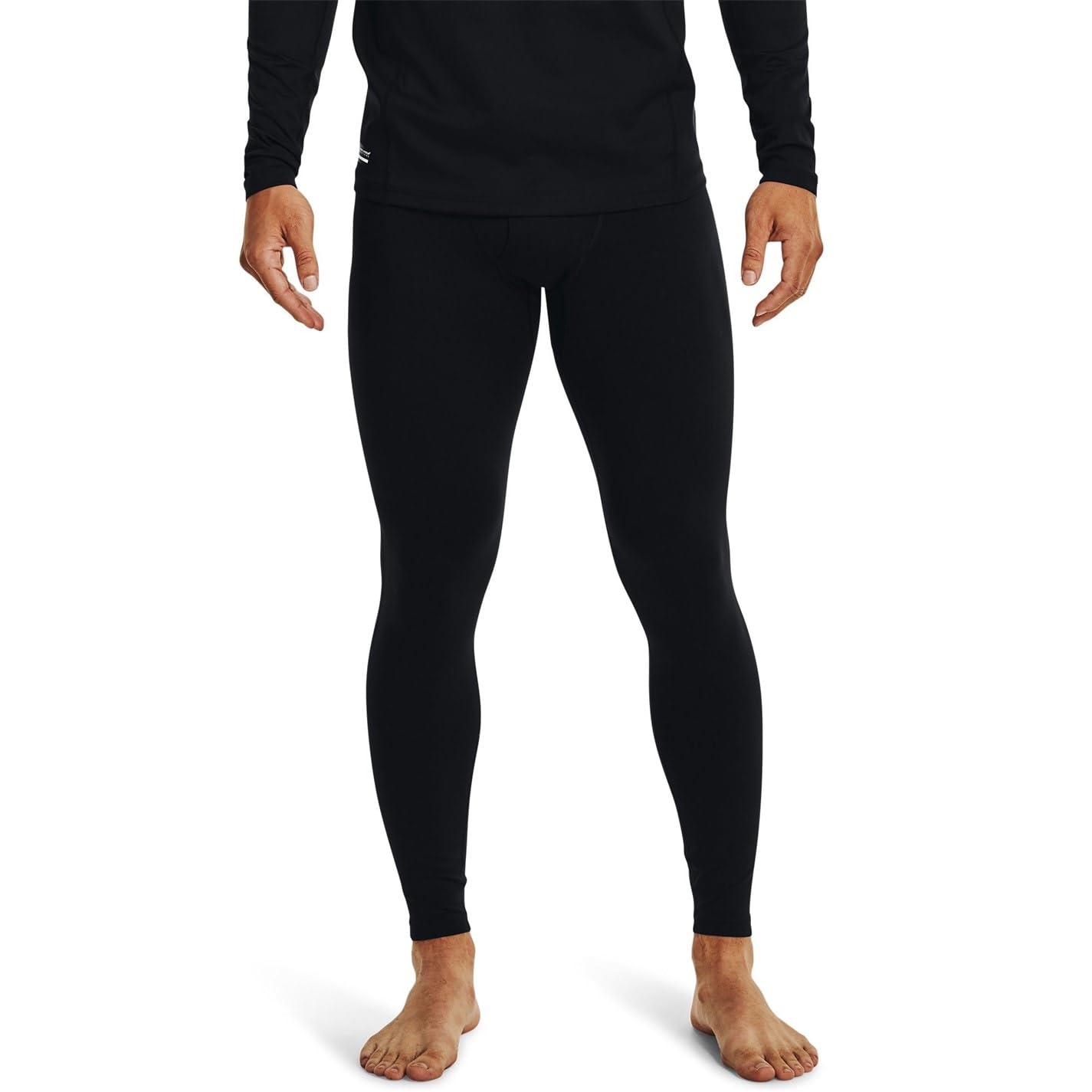 Under Armour Men's Tac ColdGear Infrared Base Leggings, Black (001)/Black, Large