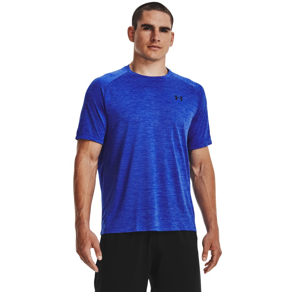 Under Armour Men's Tech 2.0 Short-Sleeve T-Shirt, (486) Versa Blue / / Black, 5X-Large