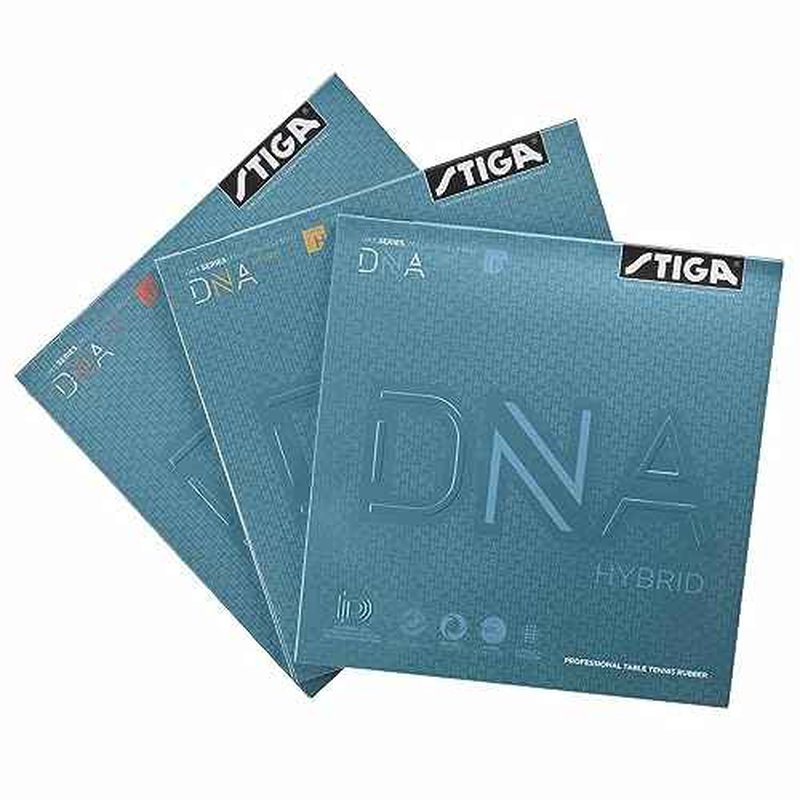 Stiga DNA Hybrid Table Tennis Rubber | Professional Table Tennis Sheet for Maximum Control & Powerful Spins - Full Stroke Control - Made in Germany