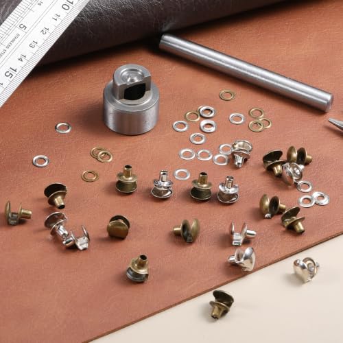 80-Piece Antique Boot Lace Hook Repair Kit for Shoes
