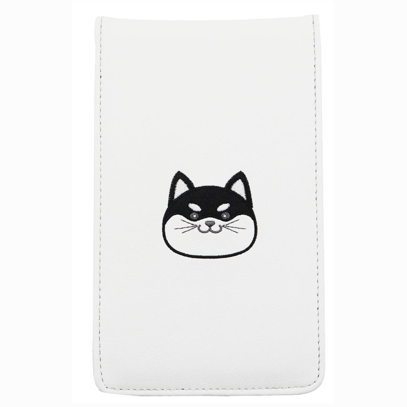 Gbourly Golf Scorecard Yardage Book Holder Cover PU Leather Funny Animals Golf Accessories Including a Pencil and Two Scorecards (Lucky Cat)