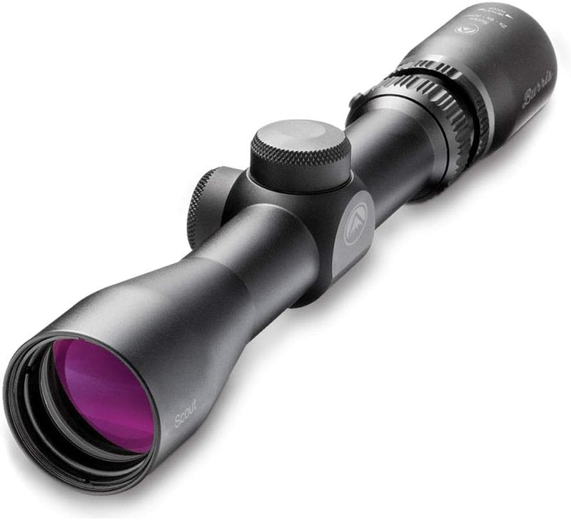 Burris Scout Scope - Compact Slim Optic with Medium Magnification for Enhanced Accuracy